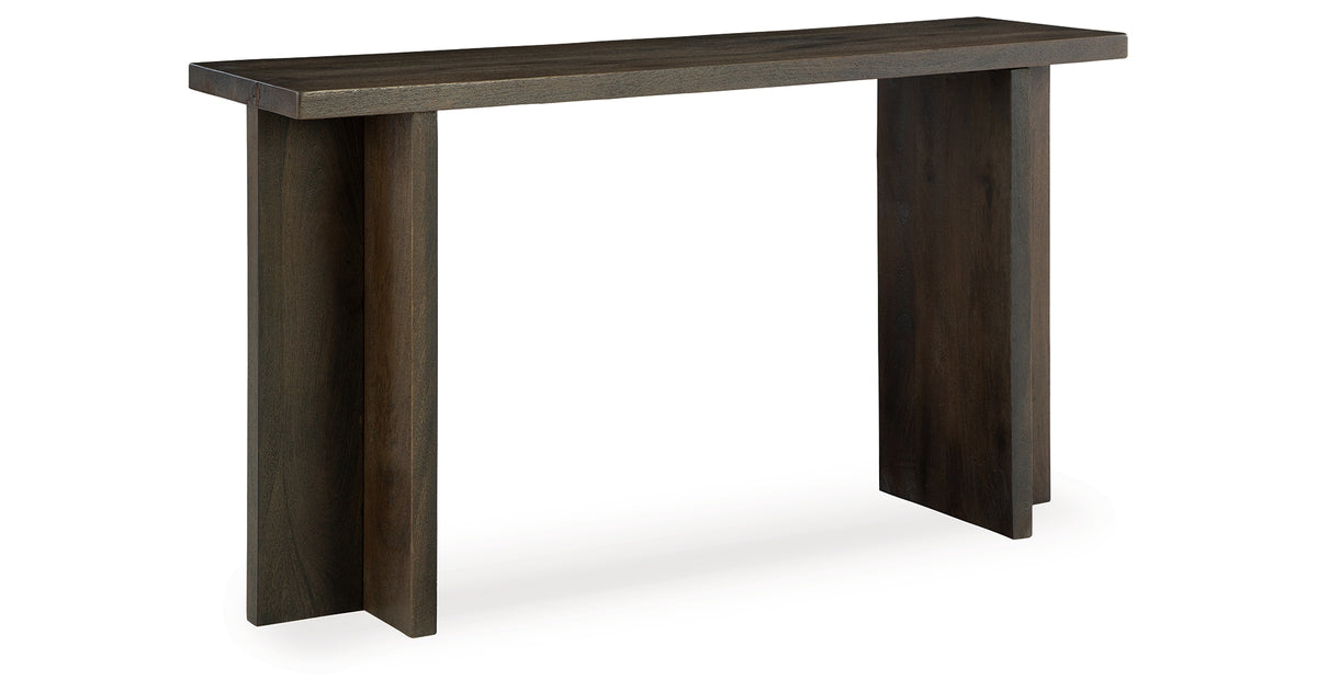 Jalenry Grayish Brown Console Sofa Table