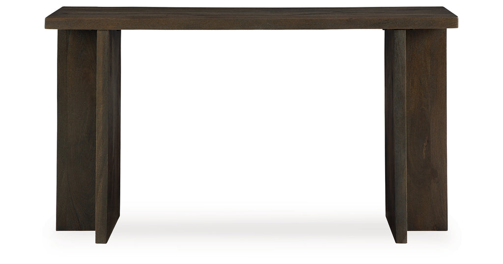 Jalenry Grayish Brown Console Sofa Table