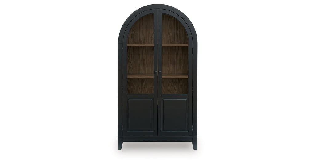Dagandale Black/Natural Accent Cabinet