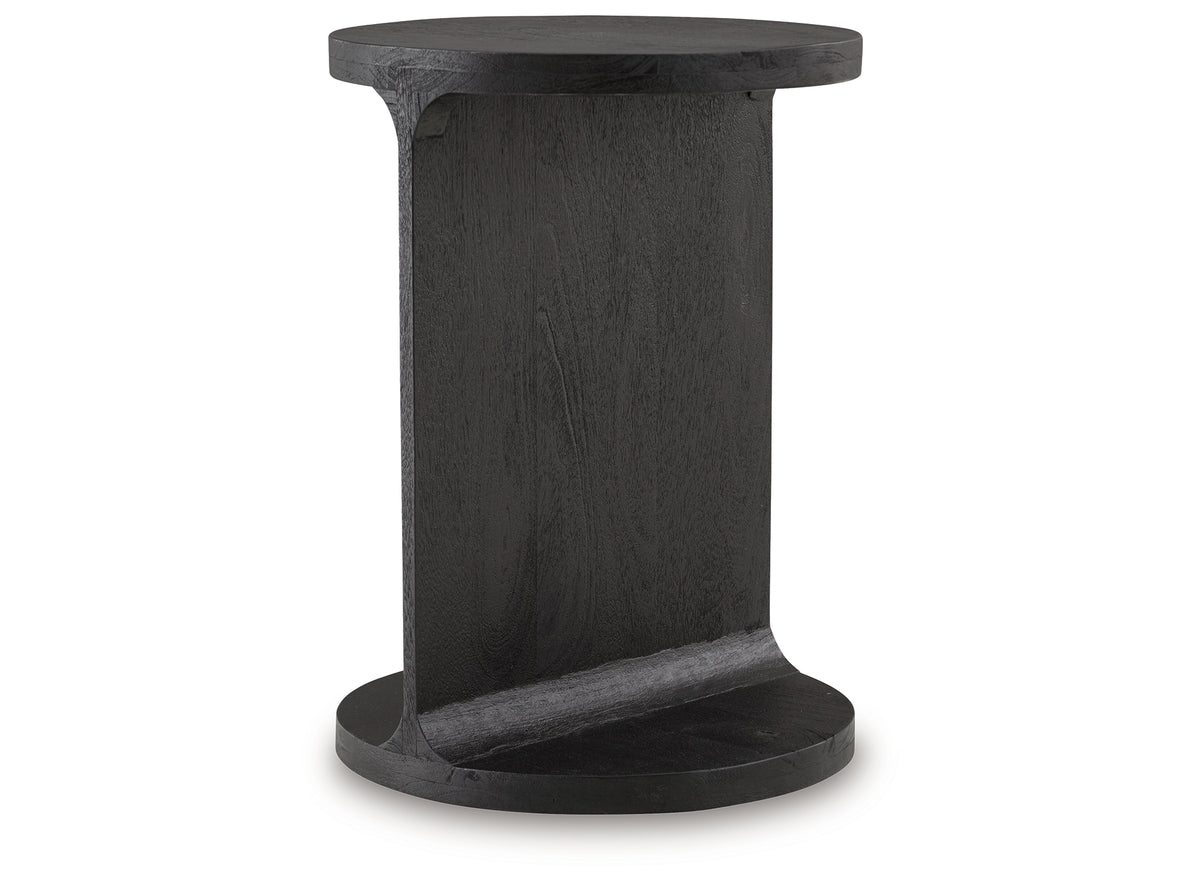 Adderley Black Accent Table