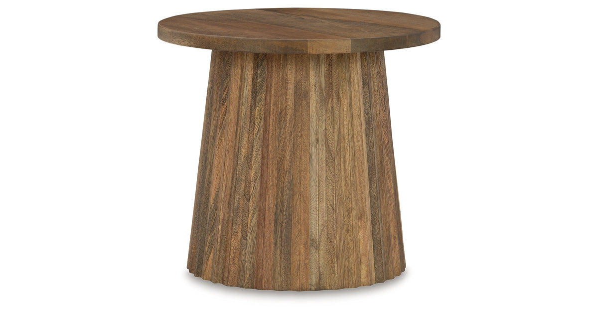Ceilby Natural Accent Table