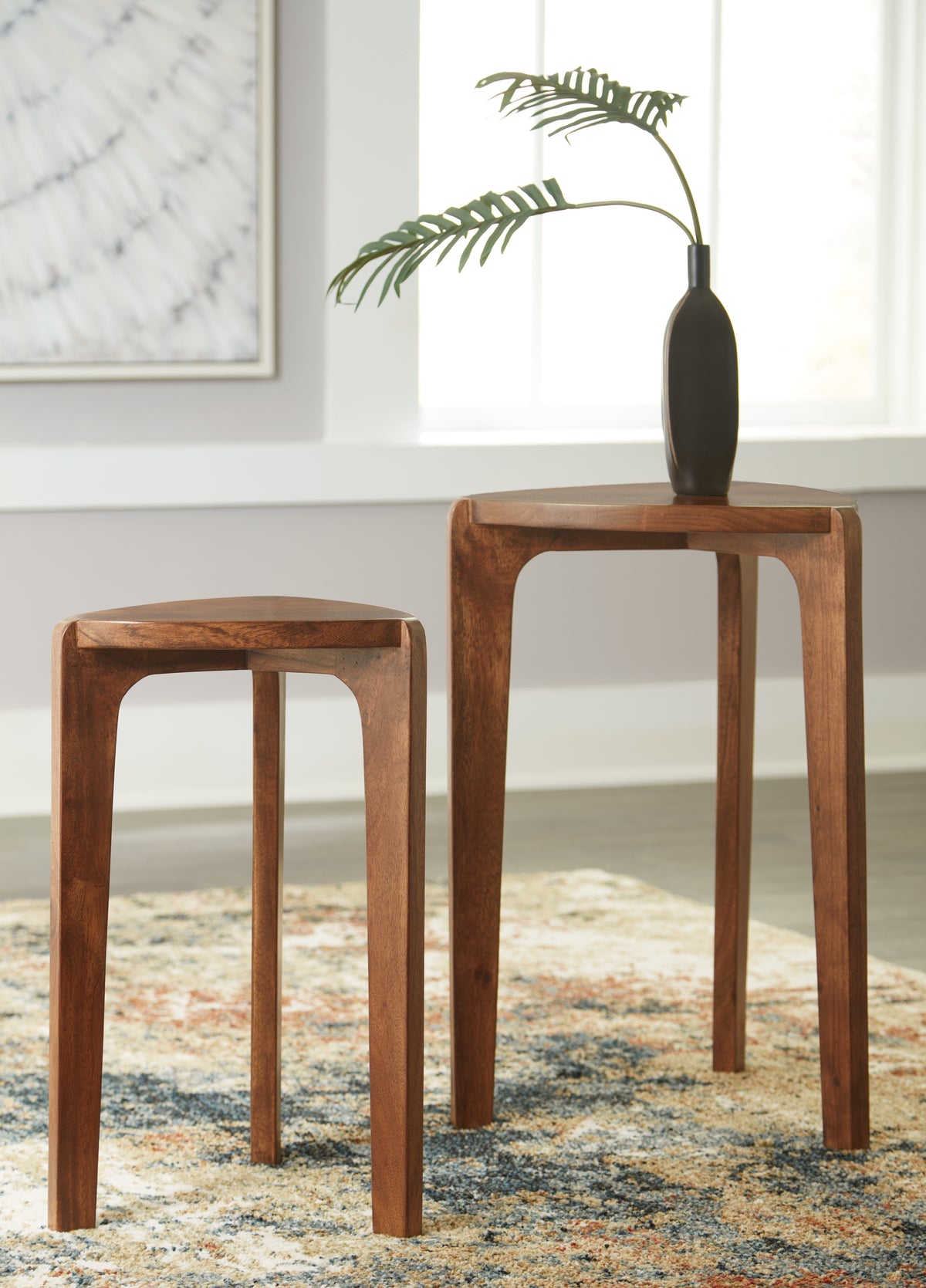 Brynnleigh Medium Brown Accent Table Set of 2