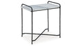 Ashber White/Black Accent Table