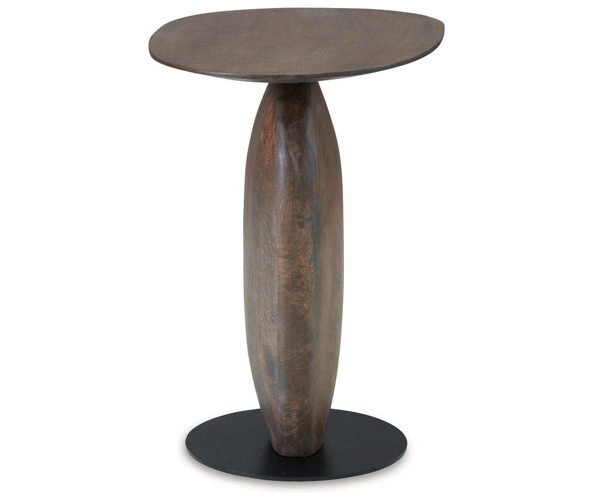 Cormmet Brown/Black Accent Table