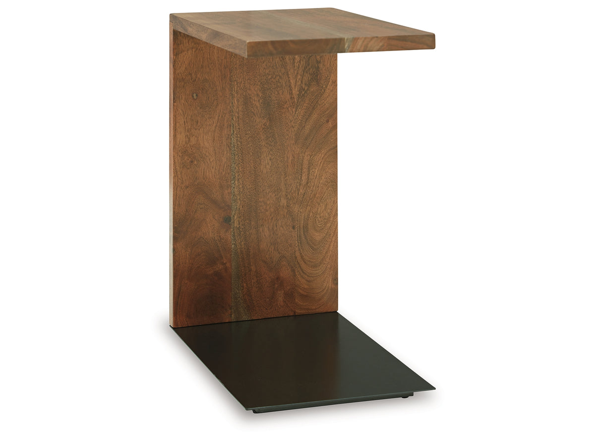 Wimshaw Brown/Black Accent Table
