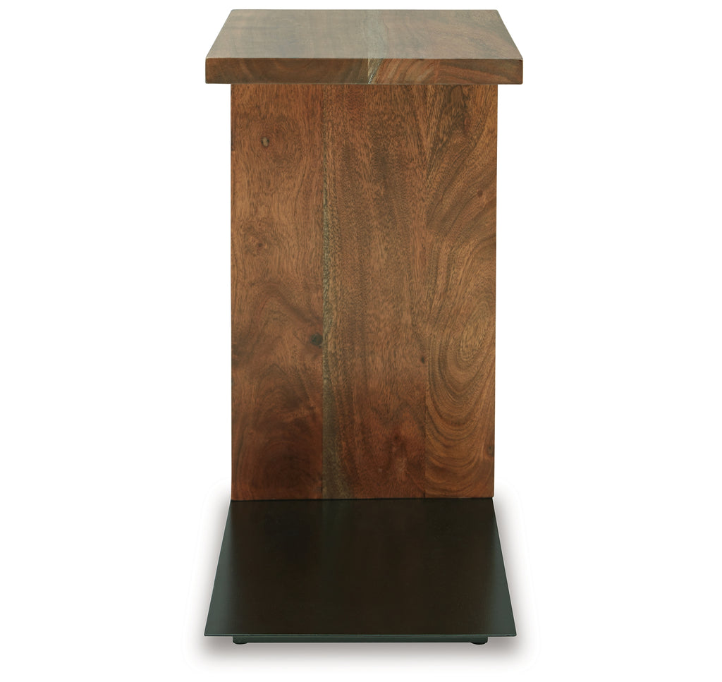 Wimshaw Brown/Black Accent Table