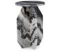Wrenlane Black/White/Taupe Accent Table