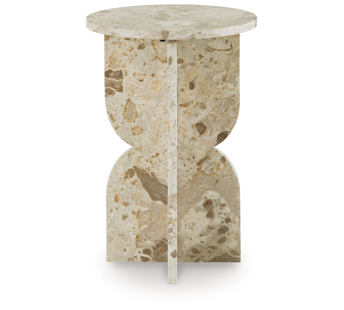 Treygan Beige Accent Table