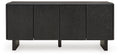 Farrelmore Black Accent Cabinet