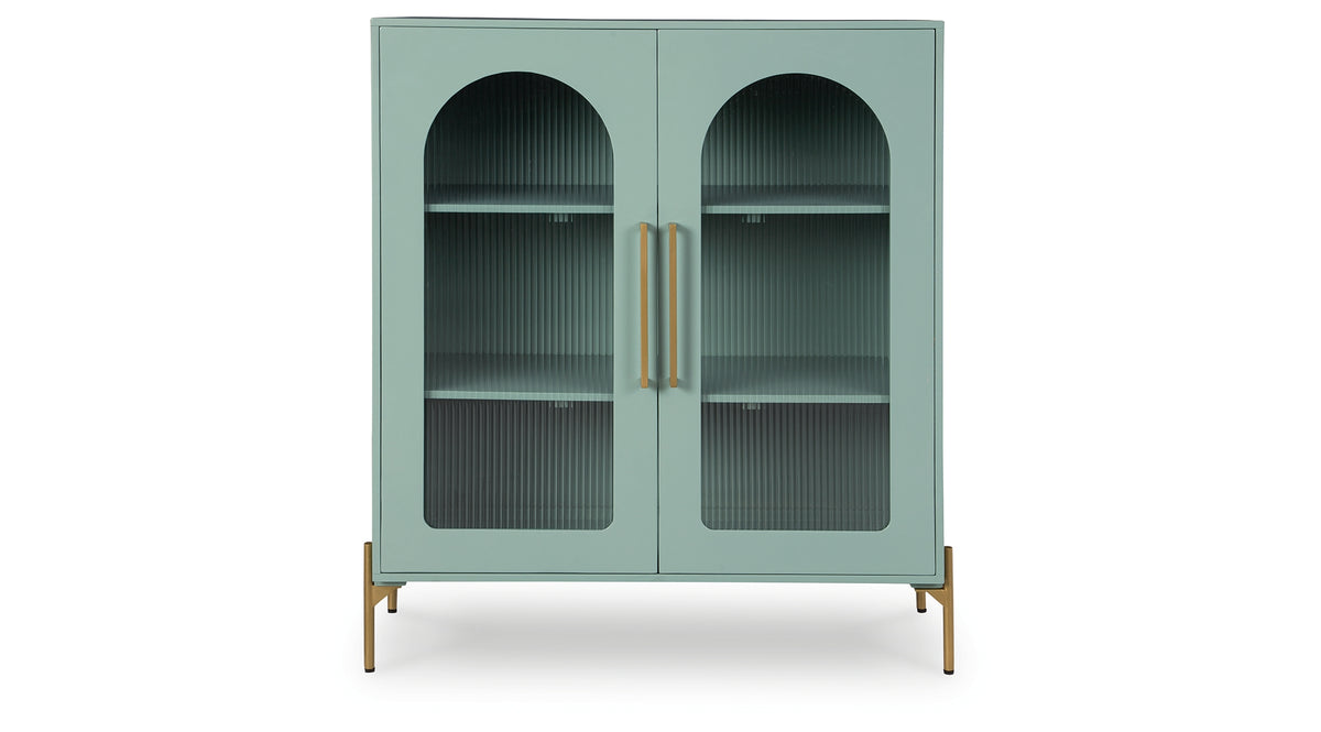 Adwen Light Green Accent Cabinet