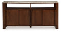 Tobinville Dark Brown Accent Cabinet