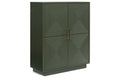 Geirwood Dark Green Accent Cabinet