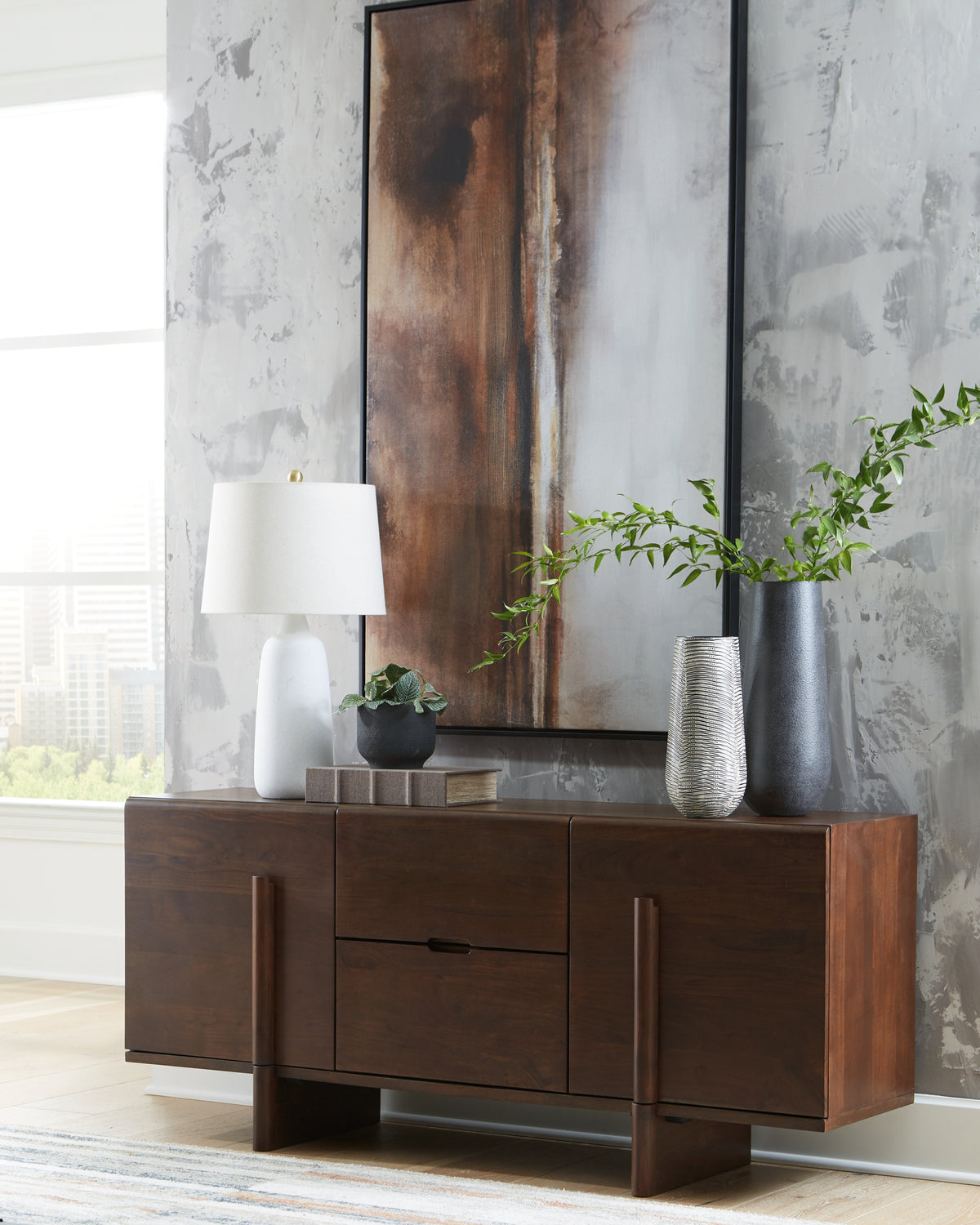 Kydler Medium Brown Accent Cabinet