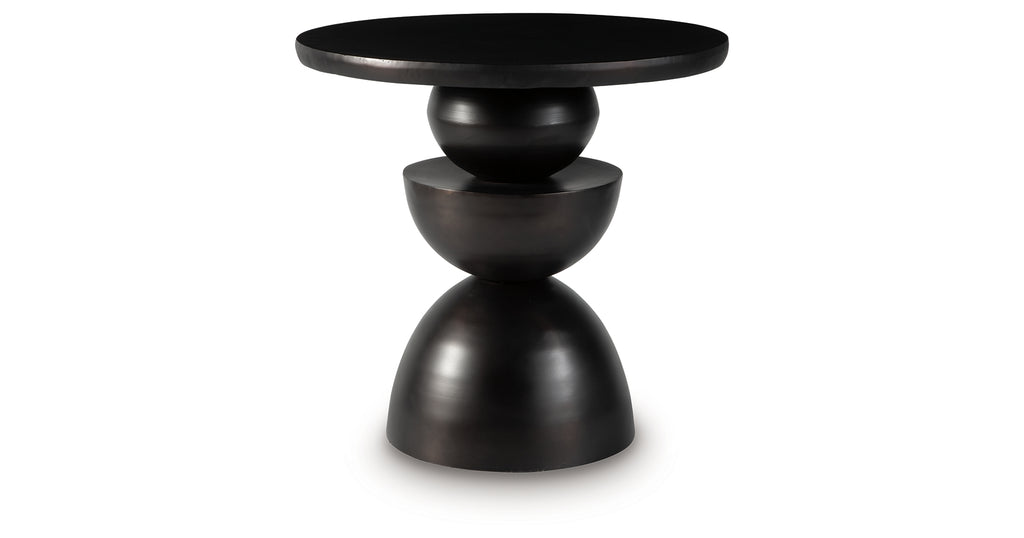 Kurtson Bronze Finish Accent Table