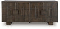 Cato Dark Brown Accent Cabinet