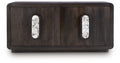 Elliston Espresso Brown Accent Cabinet