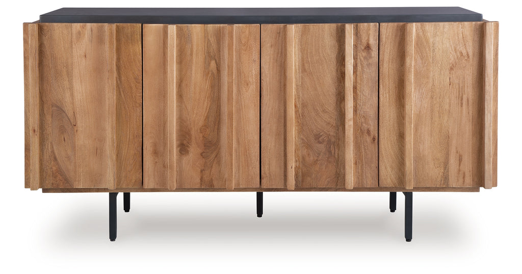 Quintavious Brown/Charcoal Accent Cabinet