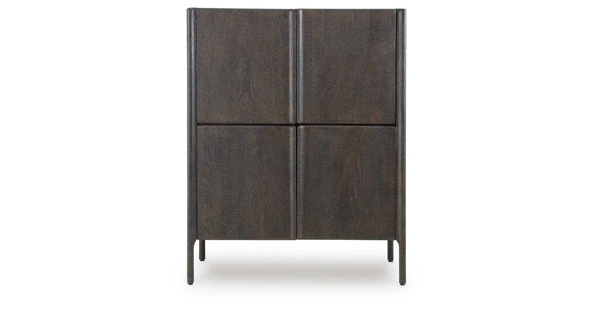 Orsonal Espresso Brown Accent Cabinet