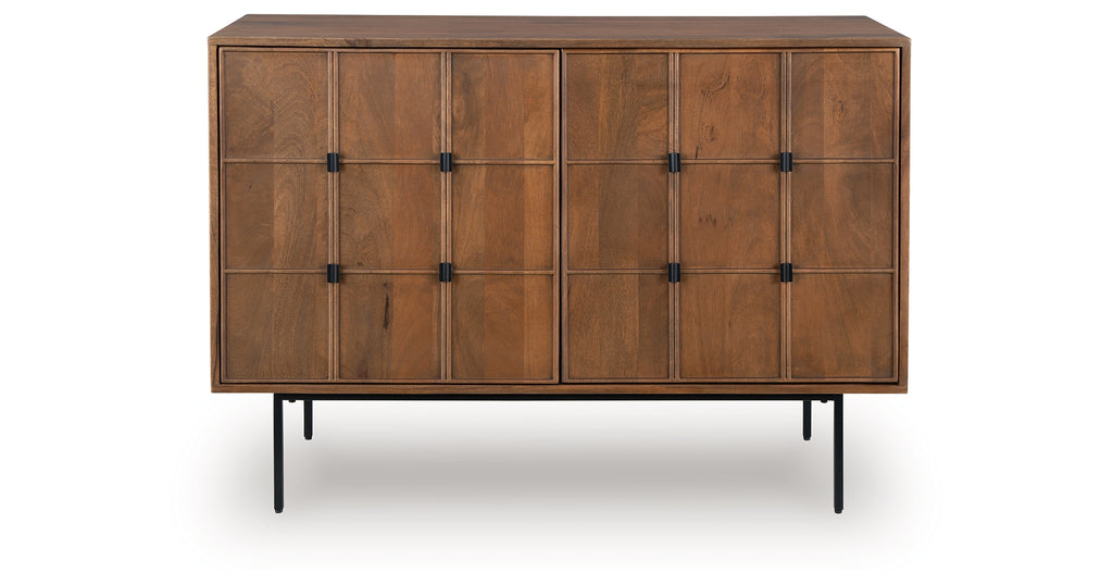 Juddins Brown Accent Cabinet