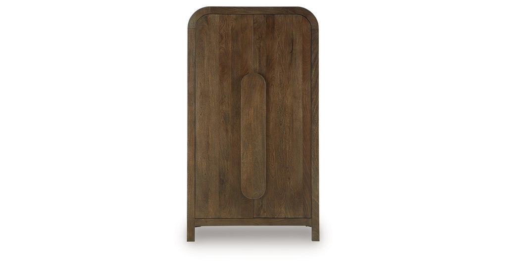 Thoren Medium Brown Accent Cabinet