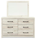 Cambeck Whitewash Dresser And Mirror