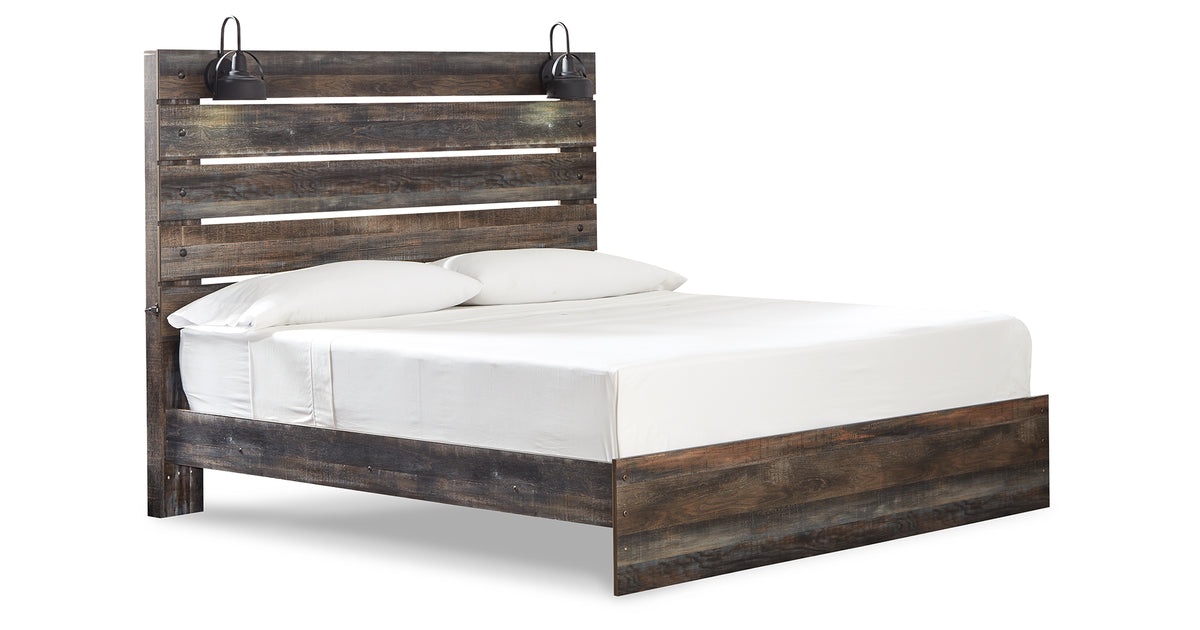 Drystan Panel Bed - King
