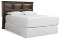Drystan Bookcase Panel Bed - Queen