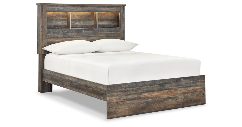 Drystan Bookcase Panel Bed - Full