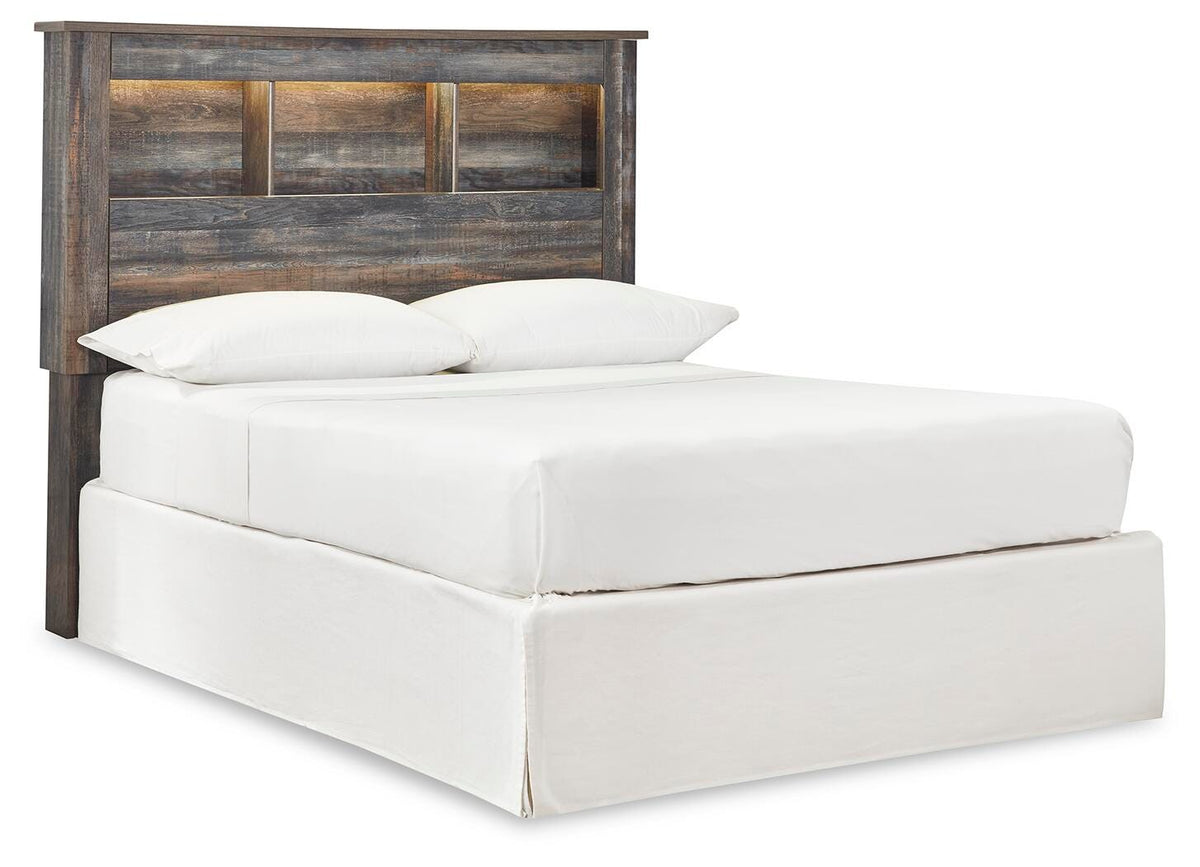 Drystan Bookcase Panel Bed - Full