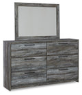 Baystorm Gray Bedroom Mirror