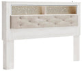 Altyra Bookcase Panel Bed - King