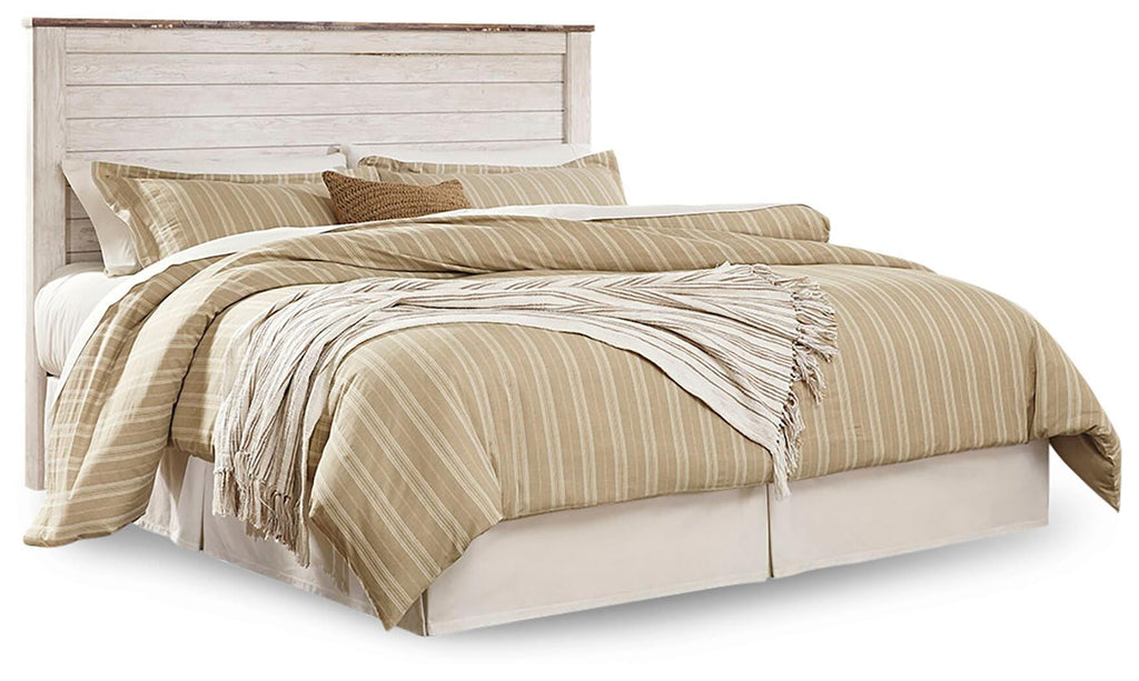 Willowton Panel Panel Bed - King