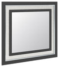 Zuraleus Black Bedroom Mirror