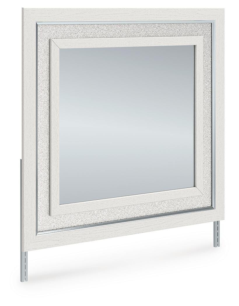 Zuraleus White Bedroom Mirror