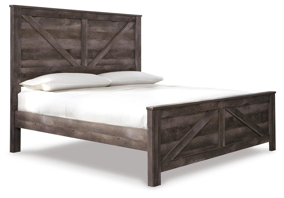 Wynnlow Crossbuck Panel Bed - King