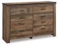 Trinnell 6-Drawer Dresser