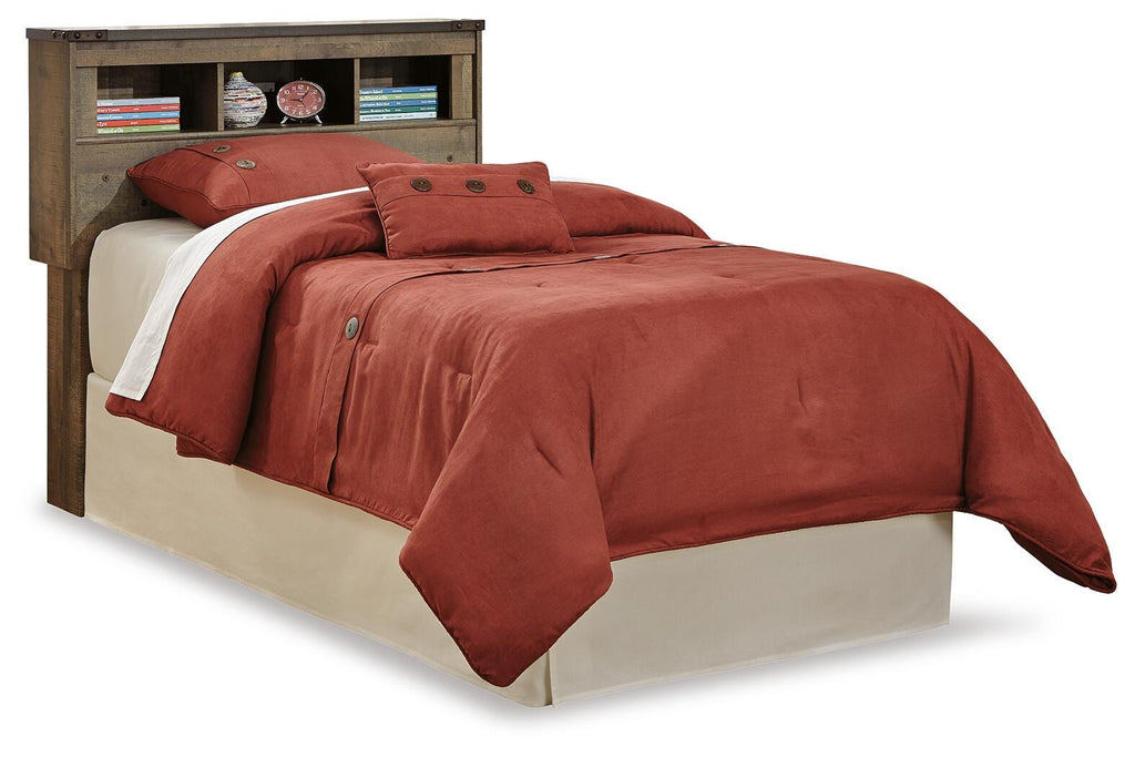 Trinnell Bookcase Panel Bed - Twin