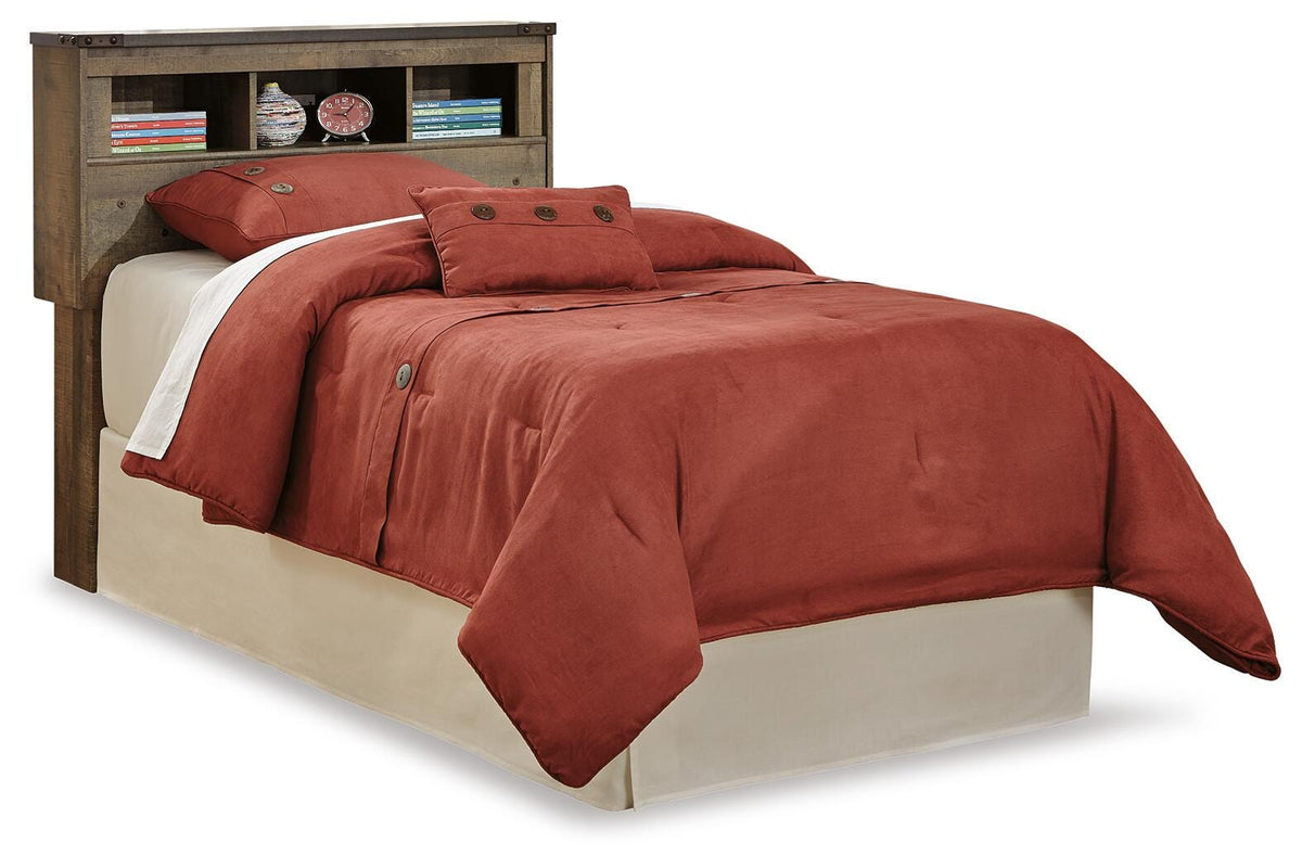 Trinnell Bookcase Panel Bed - Twin