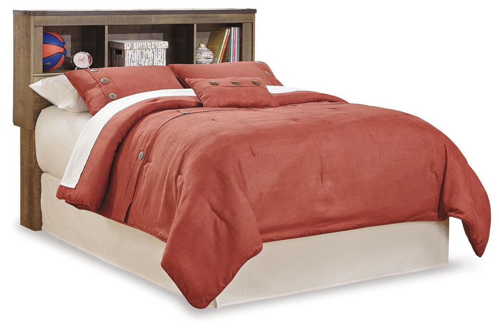 Trinnell Bookcase Panel Bed - Full