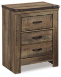Trinnell Two Drawer Nightstand