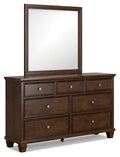 Danabrin Brown Bedroom Mirror
