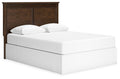 Danabrin Brown Panel Panel Bed - Queen