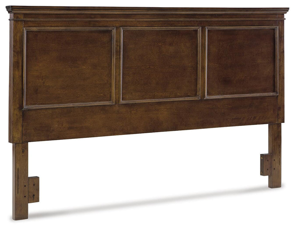 Danabrin Brown Panel Panel Bed - King