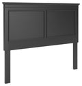 Lanolee Black Panel Panel Bed - Queen