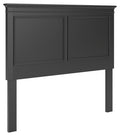 Lanolee Black Panel Panel Bed - Full