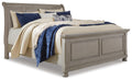 Lettner Light Gray Sleigh Sleigh Bed - King