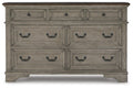 Lodenbay Antique Gray/Brown Dresser