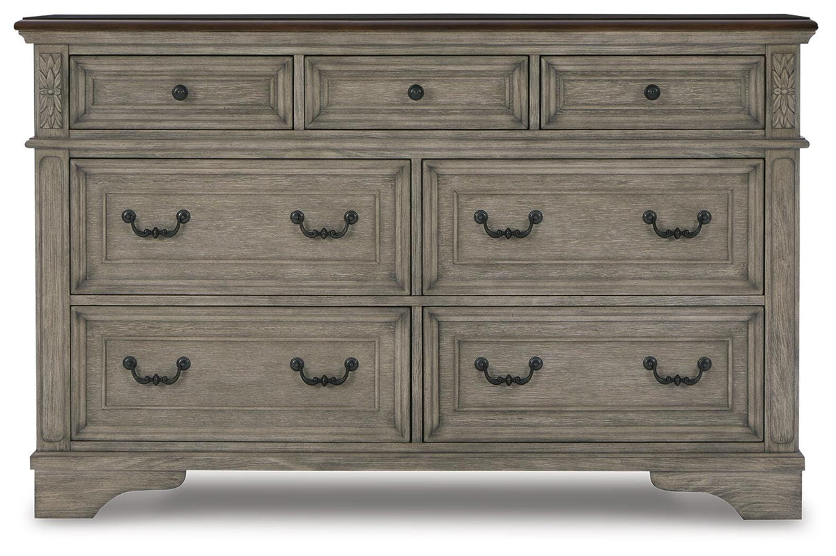 Lodenbay Antique Gray/Brown Dresser