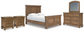 Feddinger Medium Brown Panel Panel Bed - Queen