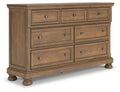Feddinger Medium Brown Dresser